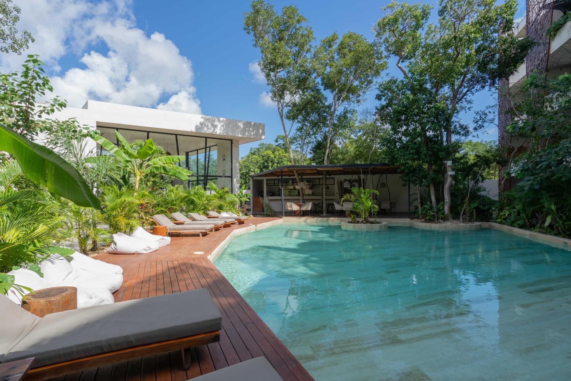 Jade Tulum Apartment Bagian luar foto