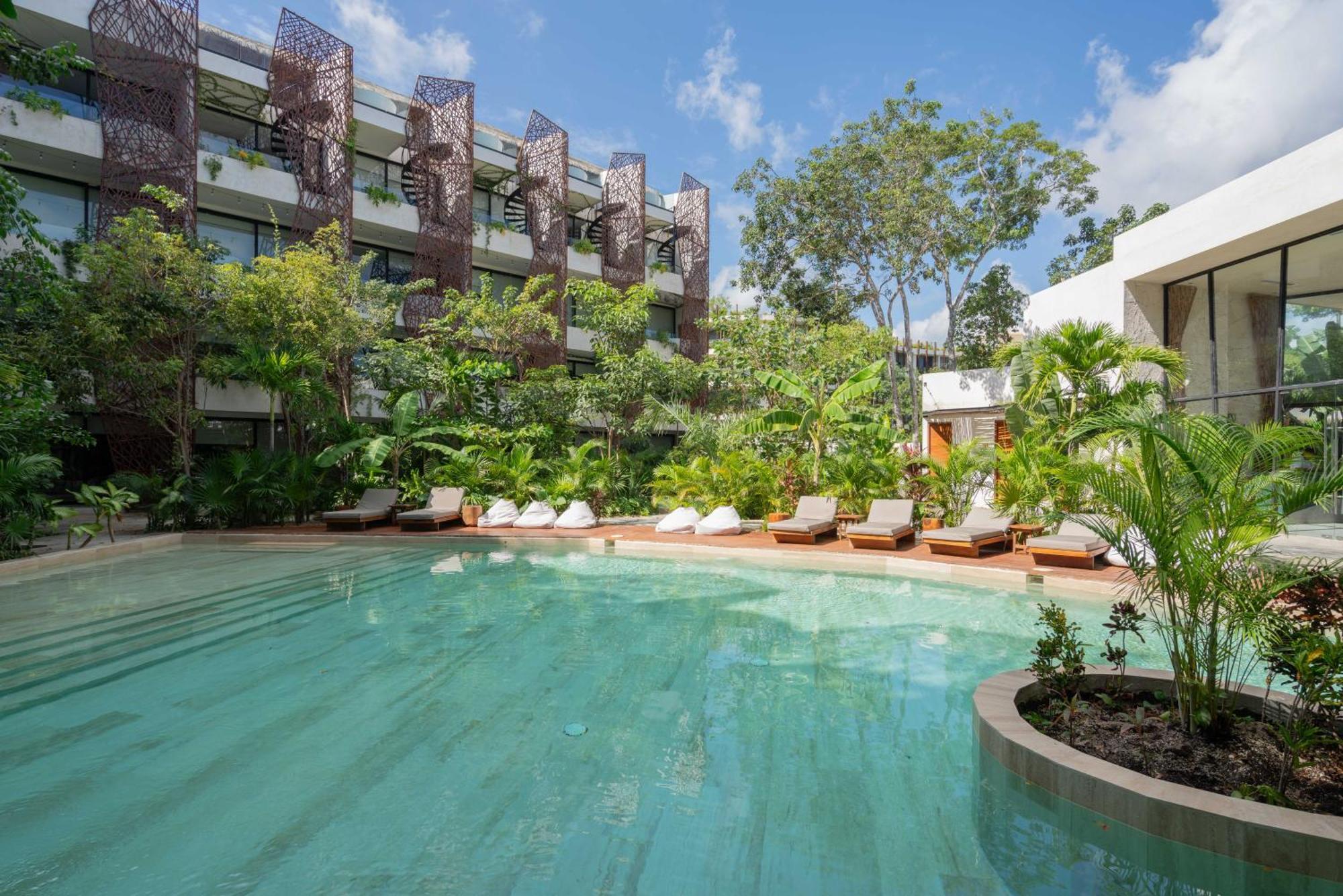 Jade Tulum Apartment Bagian luar foto